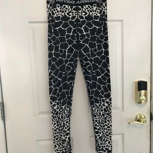 Zebra Physiq Apparel full length leggings